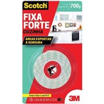 Ficha técnica e caractérísticas do produto Fita Dupla Face Fixa Forte 3M Cozinha 24MM X 1.5M SCOTCH