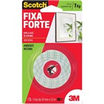 Ficha técnica e caractérísticas do produto Fita Fixa Forte 24mmx1,5m Espuma Scotch 3m