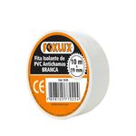 Ficha técnica e caractérísticas do produto Fita Isolante 10m Branca Foxlux