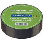 Ficha técnica e caractérísticas do produto Fita Isolante 5 Metros Preta Tramontina
