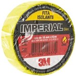 Ficha técnica e caractérísticas do produto Fita Isolante Imperial 18MM 10 Metros Amarela 3M