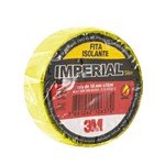 Fita Isolante Imperial Cores Amarela 18mmx10m Pcote 10 Un