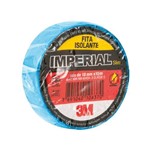 Fita Isolante Imperial Cores Azul 18mmx10m Pacote 10 Un
