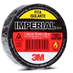 Ficha técnica e caractérísticas do produto Fita Isolante 3M Imperial Slim 18Mm X 20M Preta