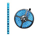 Ficha técnica e caractérísticas do produto Fita Led 5m Dupla Face 5050 12v 300 Leds Azul com Fonte