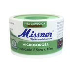 Ficha técnica e caractérísticas do produto Fita Microporosa 2,5cm x 10m Missner
