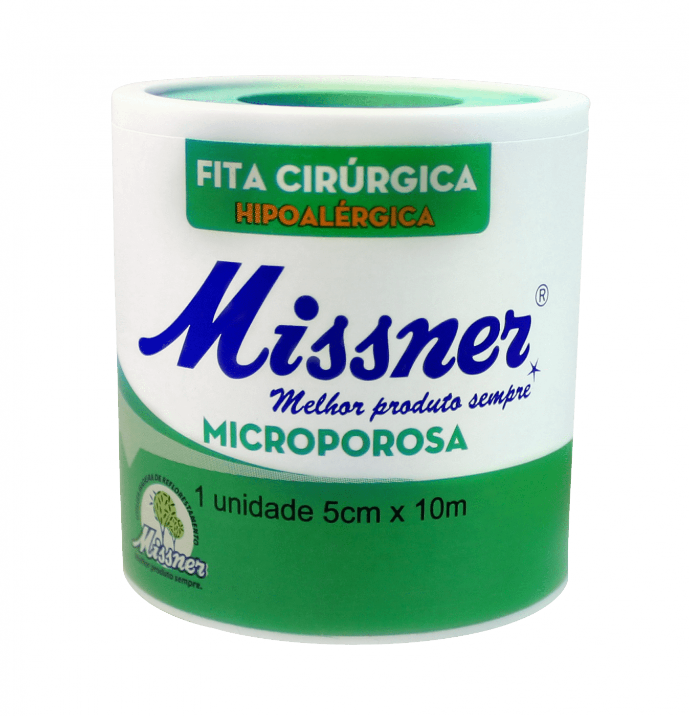 Ficha técnica e caractérísticas do produto Fita Microporosa Branca 5cm X 10m - Missner