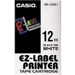 Ficha técnica e caractérísticas do produto Fita para Rotulador Casio Xr-12we1 12mm Preto no Branco