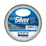 Ficha técnica e caractérísticas do produto Fita Silver Tek Bond Prata 48mm X 5m