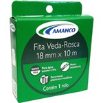 Ficha técnica e caractérísticas do produto Fita Veda Rosca 18mm X 50m Amanco