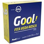 Ficha técnica e caractérísticas do produto Fita Veda Rosca 18mm X 25m Gool