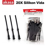 Ficha técnica e caractérísticas do produto Fixador Anti Vibração para Cooler Akasa - AK-MX003