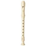 Ficha técnica e caractérísticas do produto Flauta Doce Yamaha Soprano Germanica Yrs 23g Creme