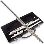 Ficha técnica e caractérísticas do produto Flauta Transversal Soprano C + Estojo Yfl211 Yamaha