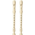 Ficha técnica e caractérísticas do produto 2 Flautas Doce Soprano Barroca Yamaha YRS24B
