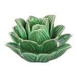 Ficha técnica e caractérísticas do produto Flor Verde em Ceramica - Mart