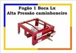 Ficha técnica e caractérísticas do produto Fogão 1 Boca Lx Alta Pressão Caminhoneiro