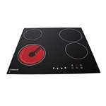 Fogão Cooktop Elétrico 4 Bocas Safanelli Touch Vitrocerâmico VT400