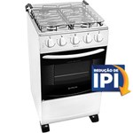 Ficha técnica e caractérísticas do produto Fogão de Piso Atlas 4 Bocas Tropical Plus Acendimento Automático Forno Auto-Limpante Branco