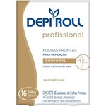 Ficha técnica e caractérísticas do produto Folhas Prontas Corporal Depi Roll Tradicional - Depi-roll