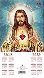 Ficha técnica e caractérísticas do produto Folhinha do Sagrado Coracao de Jesus 2019 - Vozes