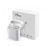 Fone Bluetooth Air Mini I7S Tws Sem Fio + Case Base