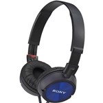 Ficha técnica e caractérísticas do produto Fone de Ouvido Azul Mdr Zx300 Sony