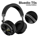 Fone de Ouvido Bluedio T5S Turbine Bluetooth Sem Fio com Cancelamento de Ruido e Microfone