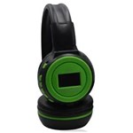 Ficha técnica e caractérísticas do produto Fone de Ouvido Bluetooth Headphone Sem Fio Visor Fm Stereo