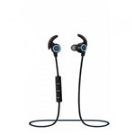 Ficha técnica e caractérísticas do produto Fone de Ouvido Bluetooth SPORT AMW-810 Atende Ligação - Azul - Xtrad