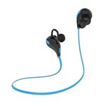 Ficha técnica e caractérísticas do produto Fone de Ouvido Bluetooth Sport Azul e Preto