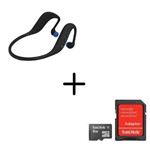 Ficha técnica e caractérísticas do produto Fone de Ouvido SD MP3 FM LC-701 Boas Preto + Cartão de Memória 8GB Sandisk