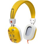 Ficha técnica e caractérísticas do produto Fone de Ouvido Chilli Beans Supra Auricular Amarelo e Branco HIPSTER TM-612MV/1-2
