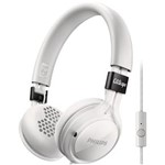 Ficha técnica e caractérísticas do produto Fone de Ouvido com Alca e Microfone Branco SHL5705WT-00 Philips