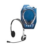 Ficha técnica e caractérísticas do produto Fone de Ouvido com Microfone Multimidia Headset Standard P2