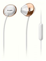Ficha técnica e caractérísticas do produto Fone de Ouvido com Microfone Philips SHE4205WT - 00 - Branco