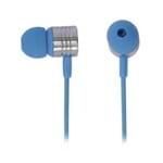 Ficha técnica e caractérísticas do produto Fone de Ouvido Earphone com Microfone Maxprint - Neon Azul - 601220-1