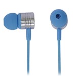 Ficha técnica e caractérísticas do produto Fone de Ouvido Earphone com Microfone Neon 6012201 Azul - Maxprint - Maxprint