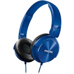 Ficha técnica e caractérísticas do produto Fone de Ouvido Estilo DJ com Graves Nítidos SHL3060BL/00 Azul PHILIPS - Philips