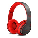Ficha técnica e caractérísticas do produto Fone de Ouvido Headphone Bluetooth 4.2 Fm/ Micro Sd Vermelho