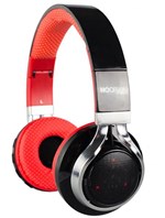 Fone de Ouvido Headphone Bluetooth P2 Micro SD FM Vermelho* - Mercoriental