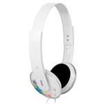 Ficha técnica e caractérísticas do produto Fone de Ouvido Headphone Branco DGHP5506 Isound