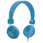 Ficha técnica e caractérísticas do produto Fone de Ouvido Headphone com Microfone Azul Multilaser - PH089