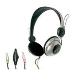 Ficha técnica e caractérísticas do produto Fone de Ouvido Headphone com Microfone e Controle de Volume para Voip
