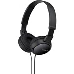 Ficha técnica e caractérísticas do produto Fone de Ouvido Headphone Dobrável - Mdr-zx110/b - Sony (preto)