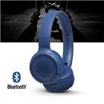 Ficha técnica e caractérísticas do produto Fone de Ouvido Headphone JBL TUNE T 500 Azul BT Bluetooth