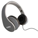 Ficha técnica e caractérísticas do produto Fone de Ouvido Headphone Over Ear Oex Sense Hp100 - Dobrável + Microfone - Cinza