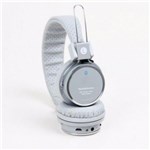 Ficha técnica e caractérísticas do produto Fone de Ouvido Headphone Sem Fio Micro Sd Usb Blu B-05 Branco - Odc