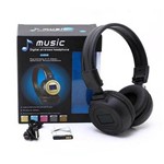 Ficha técnica e caractérísticas do produto Fone de Ouvido Headphone Sem Fio Micro Sd Usb Bluetooth