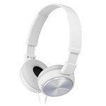 Ficha técnica e caractérísticas do produto Fone de Ouvido Headphone Sony MDR-ZX310 Dobrável Branco